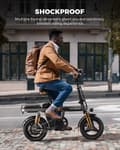 Miniatyrbild 7 av 11: ENGWE T14 10AH batteri, 250W motor, 25km/h hastighet, 42km räckvidd, 14” däck, skivbroms, elcykel för vuxna