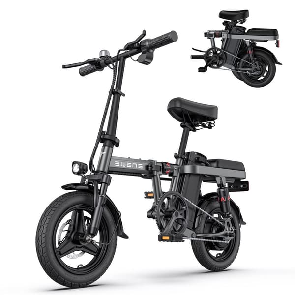 ENGWE T14 25km/h hastighet, 42km räckvidd, 10AH batteri, 250W motor, 14” däck, skivbroms, elcykel för vuxna