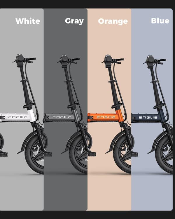 ENGWE T14 25km/h hastighet, 42km räckvidd, 10AH batteri, 250W motor, 14” däck, skivbroms, elcykel för vuxna