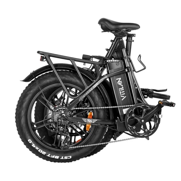 Taittuva sähköpyörä Vitilan U7 2.0 - 20" - Läpiajo - Moottori 48V 750W - 20Ah akku