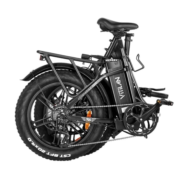 Hopfällbar Elcykel Vitilan U7 2.0 - 20" - Steg-through - Motor 48V 750W - 20Ah Batteri