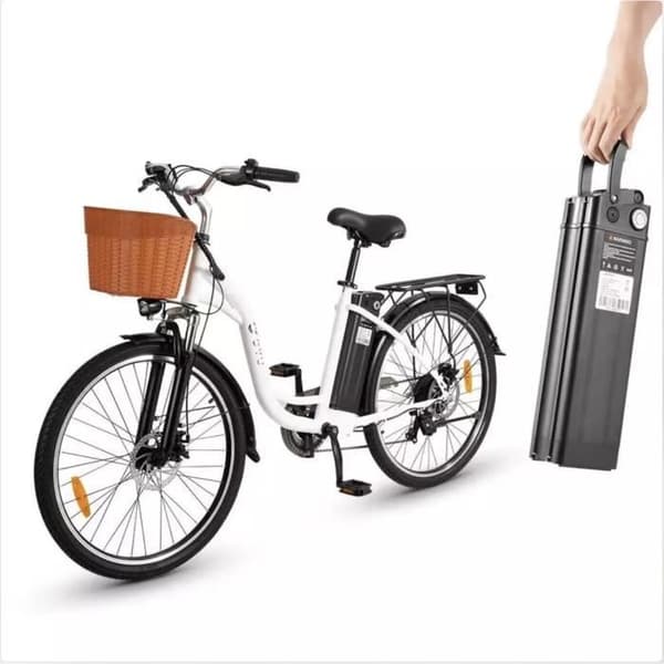 DYU C6 Elcykel 350W Motor Maximalt Hastighet 25km-h 36V 12.5AH 70km Maximalt Räckvidd