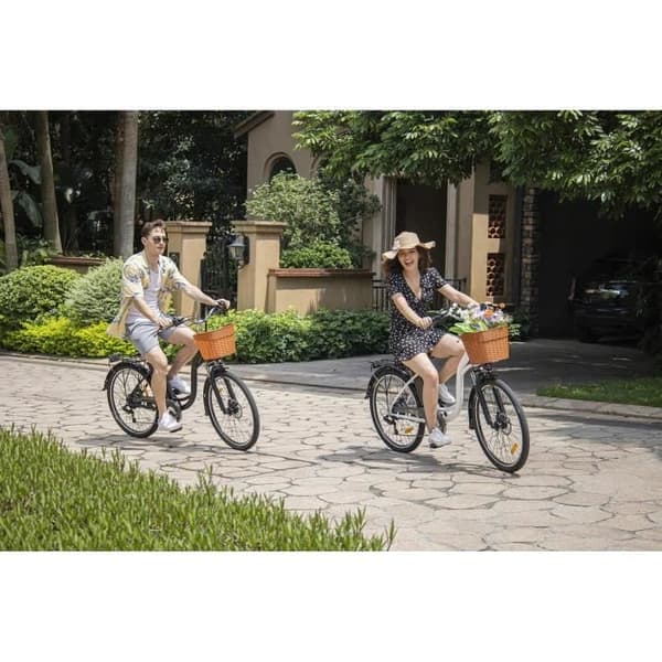 DYU C6 Elcykel 350W Motor Maximalt Hastighet 25km-h 36V 12.5AH 70km Maximalt Räckvidd
