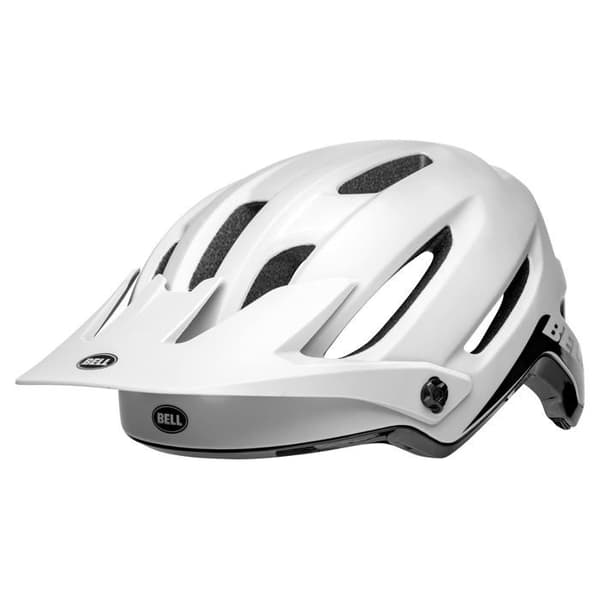 Vtt Bell - BEL-7128973 - VTT-hjälm 4FORTY vit glänsande matt svart storlek S (5256 cm) (NY)