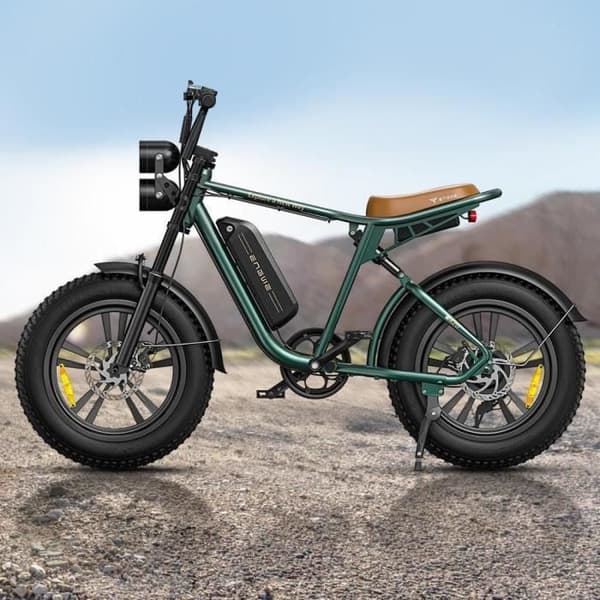 ENGWE M20 - Elcykel - 20" hjul - 750W motor - 48V 13Ah batteri - skivbromsar - Grön