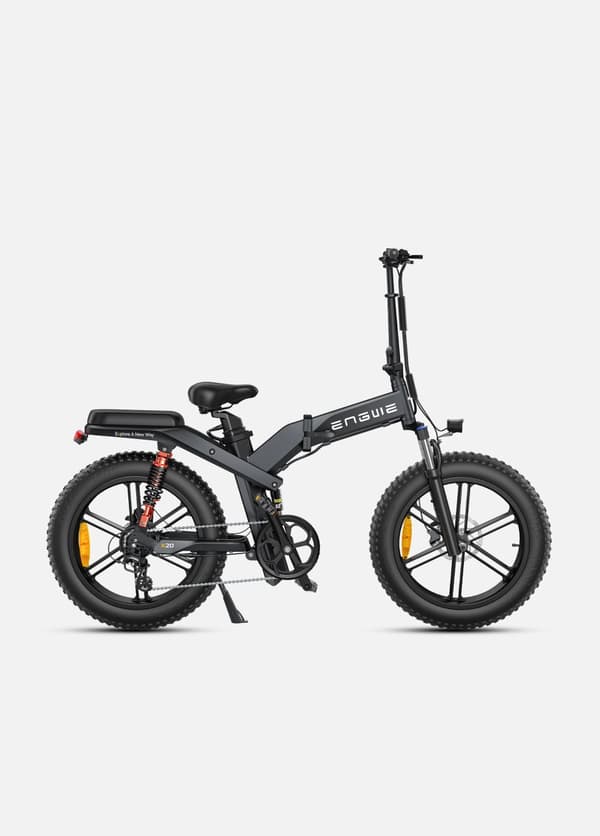 ENGWE X20 14,4AH+7,8AH batteri, 1000W motor, 25 km/h hastighet, 150 km räckvidd, 20 tums däck, hydraulisk skivbroms, elcykel för vuxna