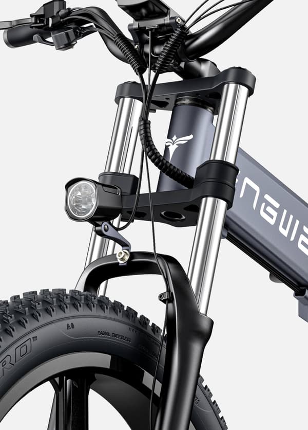 ENGWE X26 150km räckvidd, 19.2AH + 10AH batteri, 25km/h hastighet, 1000W motor, 26-tums däck, hydraulisk skivbroms hopfällbar elcykel för vuxna