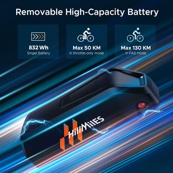 ENGWE MileZoom1 250W motor, 15,6/31,2AH batteri, 25km/h hastighet, 130/260km räckvidd, 20*4,0 tum däck, hydraulisk skivbroms elcykel för vuxna