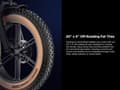 Miniatyrbild 8 av 11: ENGWE MileZoom1  130/260km räckvidd, 15,6/31,2AH batteri, 250W motor, 25km/h hastighet,20*4,0 tum däck, hydraulisk skivbroms elcykel för vuxna