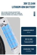 Miniatyrbild 3 av 11: Onesport OT05 Pro Elcykel - 140 km räckvidd, momentsensor, 7-växlad Shimano, IPX4 vattentät - Lättviktspendlare i aluminium