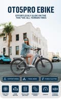 Miniatyrbild 2 av 11: Onesport OT05 Pro Elcykel - 140 km räckvidd, momentsensor, 7-växlad Shimano, IPX4 vattentät - Lättviktspendlare i aluminium