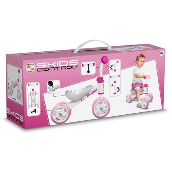 Min första Baby Walker balanscykel - STAMP - SKIDS CONTROL - Rosa