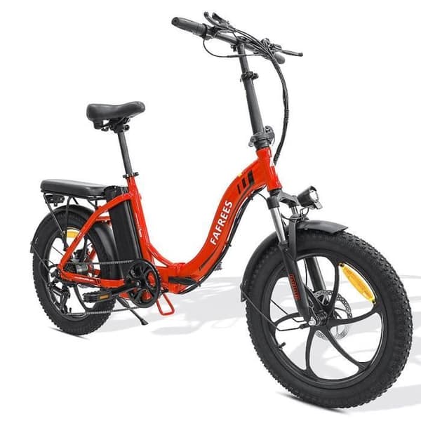 Elcykel FAFREES F20, 20 tum, hopfällbar ram, 7 växlar, avtagbart batteri 15AH