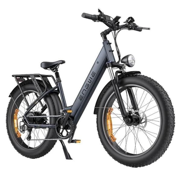 ENGWE E26 Steggen - Elcykel - Hjul 26" - Motor 250W - Batteri 48V 16Ah - Grå