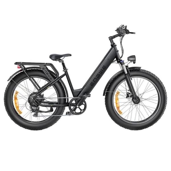 ENGWE E26 Steggen - Elcykel - Hjul 26" - Motor 250W - Batteri 48V 16Ah - Grå