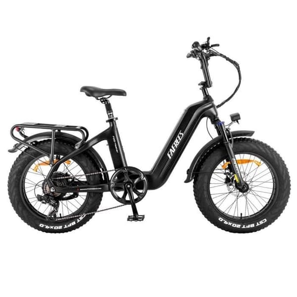 Växelcykel FAFREES F20 Master E-bike 20*4.0 Tum Pneumatiskt Däck 500W Bakdrift 25km/h Max Hastighet 48V 22.5Ah Batteri