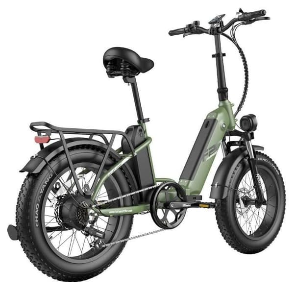 Elcykel FAFREES FF20 Polar 48V 500W Motor 25km/h Max Hastighet Dubbel 10.4Ah Batterier 20*4.0 ''Däck