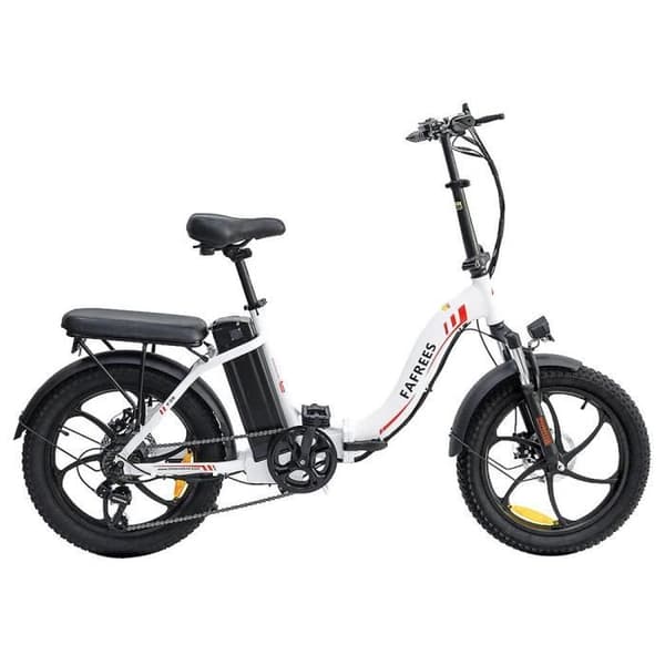 Elcykel FAFREES F20, 20 tum, hopfällbar ram, 7 växlar, avtagbart batteri 15AH