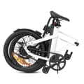 Miniatyrbild 4 av 4: Elcykel Fällbar ENGWE P20 - Däck 20 Tum Motor 250W Batteri 36V9.6Ah Räckvidd 100KM - Vit