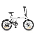 Miniatyrbild 1 av 4: Elcykel Fällbar ENGWE P20 - Däck 20 Tum Motor 250W Batteri 36V9.6Ah Räckvidd 100KM - Vit