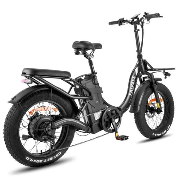 Elcykel FAFREES F20 X-MAX - Motor 750W Batteri 48V30AH Assistans Räckvidd 180KM Hydraulisk Skivbroms - Svart
