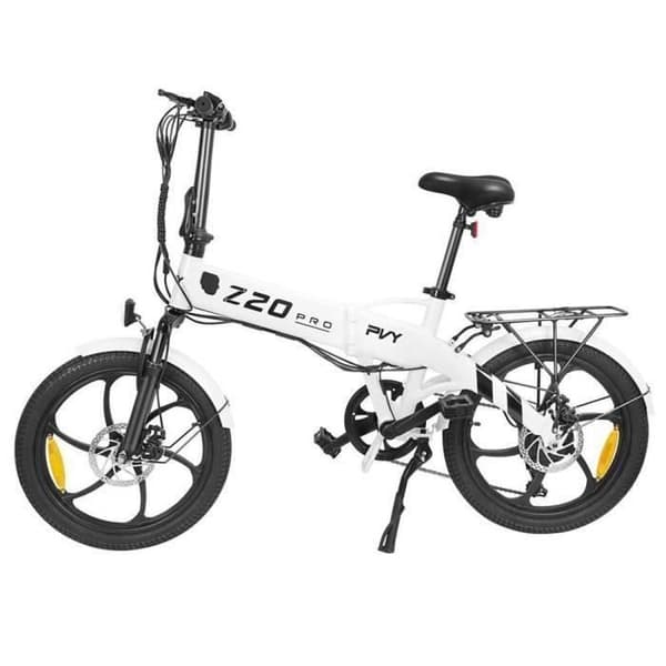 Elcykel PVY Z20 Pro 500W Navmotor 25 km/h Maxhastighet 10,4Ah Avtagbart batteri 80-100km Räckvidd LCD-display