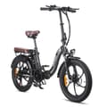 Miniatyrbild 1 av 4: Fafrees F20 Pro Elcykel 20" 250W Motor 36V 18Ah Batteri 25km/h Räckvidd 70-150km Elcykel svart