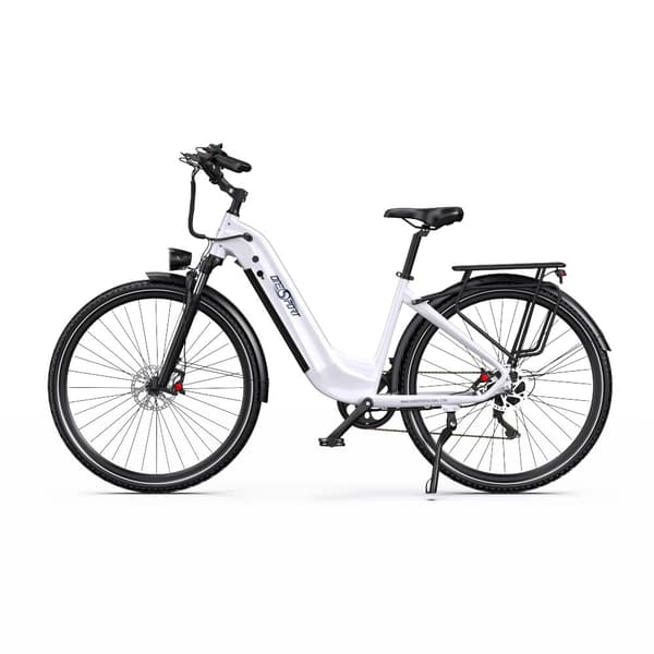 Kaupunkisähköpyörä Onesport OT05Pro, 27,5", moottori 36 V 250 W vääntömomenttianturilla, 22,5 Ah akku Valkoinen