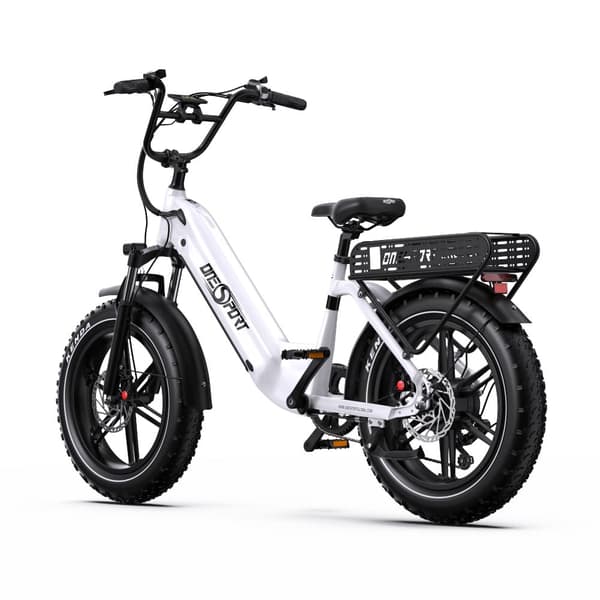 Onesport OT08 Elcykel med fat tires, motor 48V 500W, Shimano 7 växlar, stöd för app