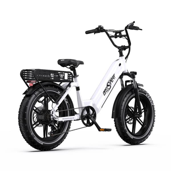 Onesport OT08 Elcykel med fat tires, motor 48V 500W, Shimano 7 växlar, stöd för app