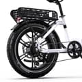 Miniatyrbild 9 av 11: Onesport OT08 Elcykel med fat tires, motor 48V 500W, Shimano 7 växlar, stöd för app