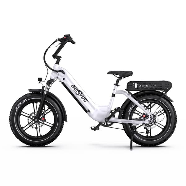 Onesport OT08 Elcykel med fat tires, motor 48V 500W, Shimano 7 växlar, stöd för app