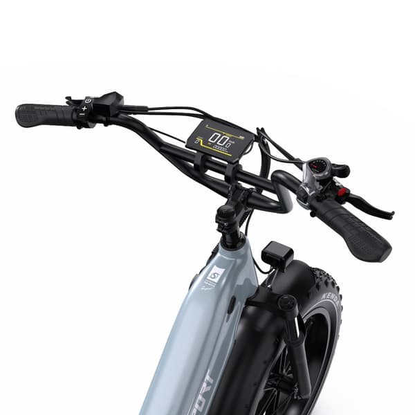 Onesport OT08 Elcykel med fat tires, motor 48V 500W, Shimano 7 växlar, stöd för app