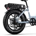 Miniatyrbild 9 av 11: Onesport OT08 Elcykel med fat tires, motor 48V 500W, Shimano 7 växlar, stöd för app