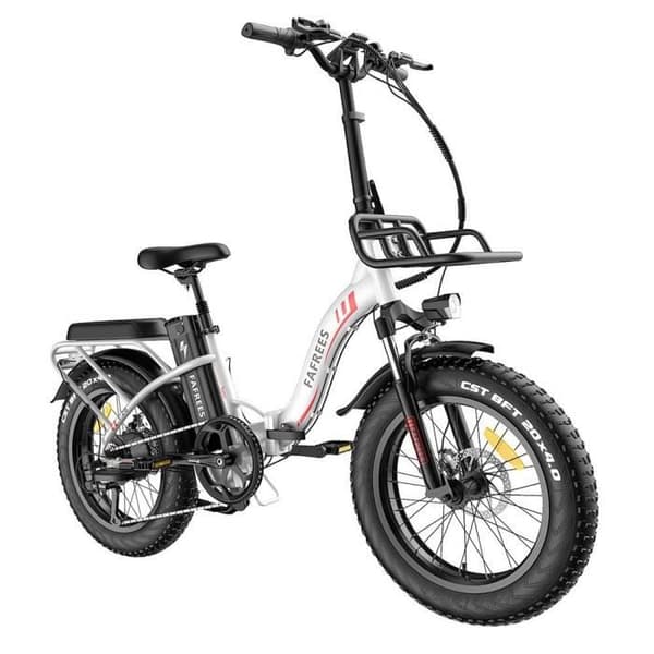 FAFREES F20 Max Elektrisk Cykel 20*4.0 Grova Däck Fällbart Ram Batteri 22.5Ah