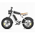 Miniatyrbild 3 av 4: Elcykel ENGWE M20 Batteri 13AH Tjocka däck 20*4.0 Tum, Borstlös motor 750W, Max. hastighet 45km-h - vit
