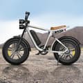 Miniatyrbild 1 av 4: Elcykel ENGWE M20 Batteri 13AH Tjocka däck 20*4.0 Tum, Borstlös motor 750W, Max. hastighet 45km-h - vit