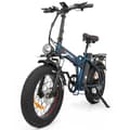Miniatyrbild 3 av 4: Växelcykel DrveTion AT20 - 20*4.0 Tum Motor 750W Batteri 48V10Ah Räckvidd 35-45KM - Matt Blå