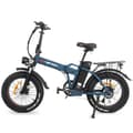 Miniatyrbild 4 av 4: Växelcykel DrveTion AT20 - 20*4.0 Tum Motor 750W Batteri 48V10Ah Räckvidd 35-45KM - Matt Blå