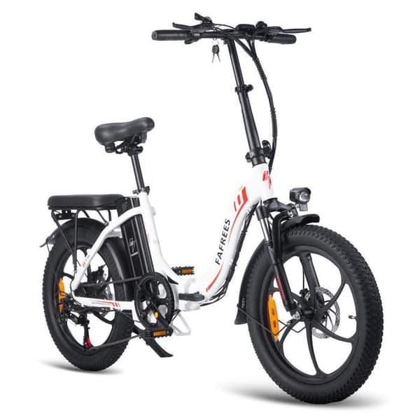 Fällbar elcykel 20" VTT FAFREES F20 - Batteri 36V - 16Ah - Motor 250W - SHIMANO 7 Växlar