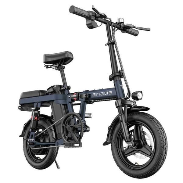 Elcykel ENGWE T14, hopfällbar, 14 tums däck, borstlös motor 250W, batteri 48V 10Ah, maxhastighet 25 km/h