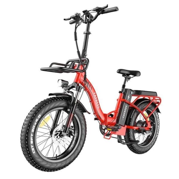 FAFREES F20 Max Elektrisk Cykel 20*4.0 Grova Däck Fällbart Ram Batteri 22.5Ah