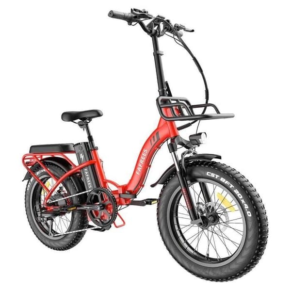 FAFREES F20 Max Elektrisk Cykel 20*4.0 Grova Däck Fällbart Ram Batteri 22.5Ah