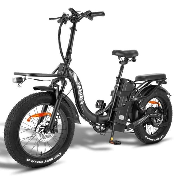 Elcykel FAFREES F20-X MAX med Samsung-batteri 48V-30Ah - räckvidd 200km - hydrauliska bromsar - 980W motor