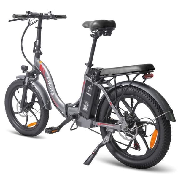 Elcykel 20" Fällbar MTB FAFREES F20 - Batteri 36V - 16Ah - Motor 250W - SHIMANO 7 Växlar
