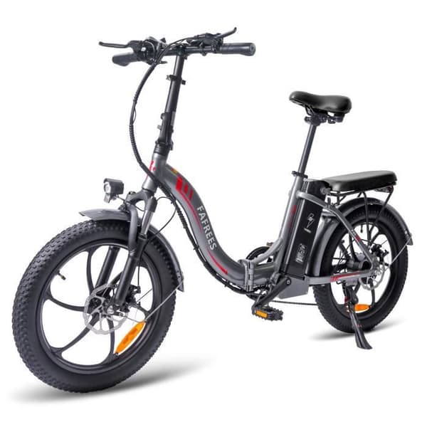 Elcykel 20" Fällbar MTB FAFREES F20 - Batteri 36V - 16Ah - Motor 250W - SHIMANO 7 Växlar