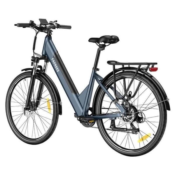 Växlad elcykel FAFREES F28 Pro 27.5'' Steggenom City E-Cykel 25Km/h 250W Motor 36V14.5Ah Batteri Shimano 7 Växlar Hastighet