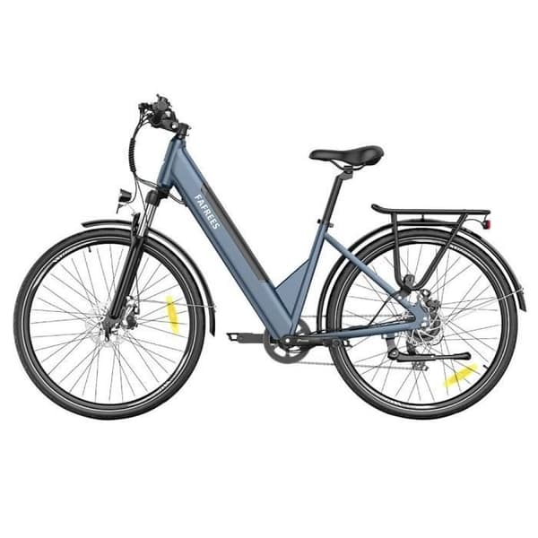 Växlad elcykel FAFREES F28 Pro 27.5'' Steggenom City E-Cykel 25Km/h 250W Motor 36V14.5Ah Batteri Shimano 7 Växlar Hastighet