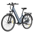 Miniatyrbild 1 av 4: Växlad elcykel FAFREES F28 Pro 27.5'' Steggenom City E-Cykel 25Km/h 250W Motor 36V14.5Ah Batteri Shimano 7 Växlar Hastighet
