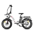 Miniatyrbild 1 av 4: FAFREES F20 Max - Elcykel - 20" Hjul - Motor 500W - Batteri 48V 18AH - Skivbromsar - Vit
